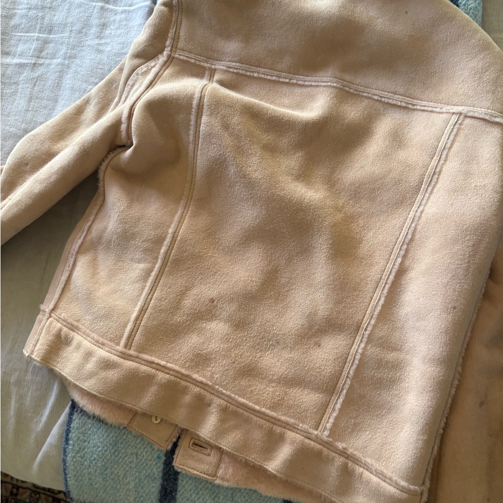 Pink Theory Shearling Jacket